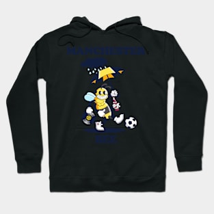 Manchester Bee (1930s rubberhose cartoon character style) Hoodie